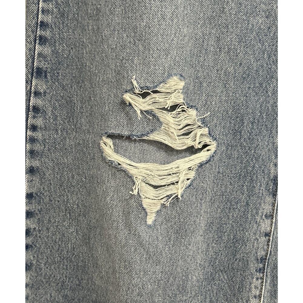 Levi’s Women’s ‘94 Baggy Wide Leg Jeans Medium Blue, Distressed, Size 27X31, NWT - Picture 5 of 13